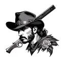 Trader tattoo design idea