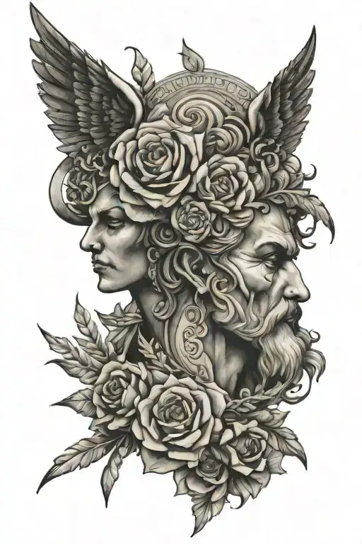 stoicism tattoo design idea