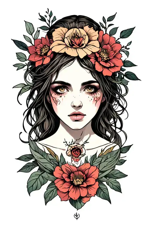 Heal The Wounds In Me tattoo design idea