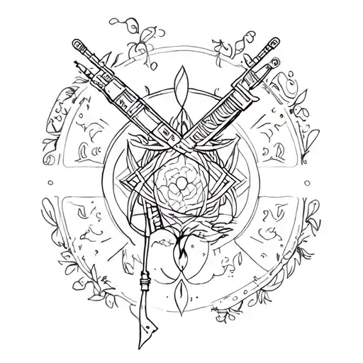 Sobriety tattoo design idea