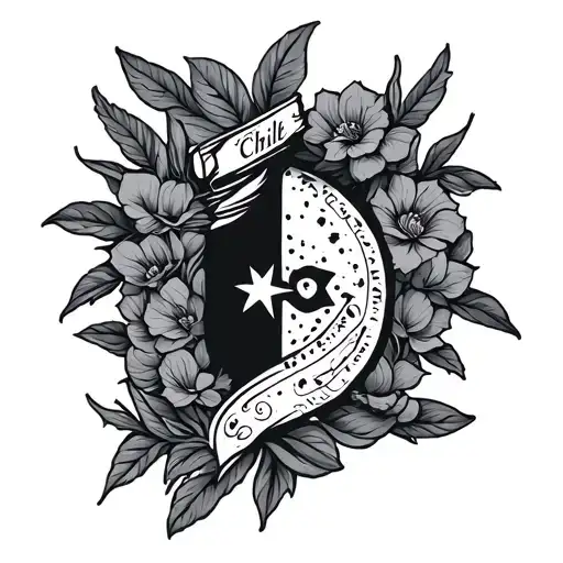 Chile tattoo design idea