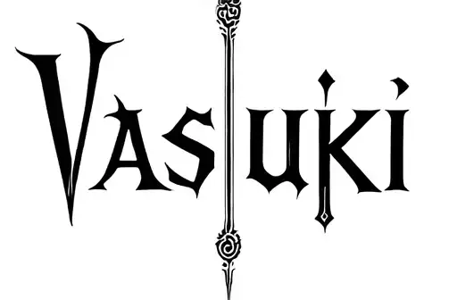 "Vasuki" tattoo design idea