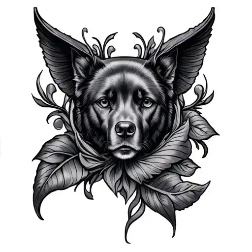 Tooled Leather tattoo design idea
