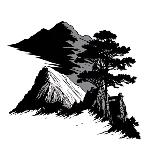 Kilimanjaro tattoo design idea