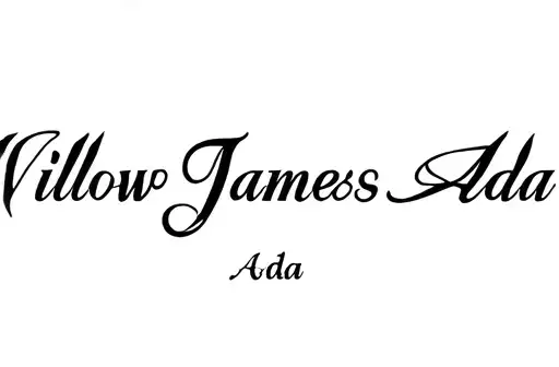 "Willow James Ada " tattoo design idea
