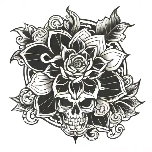 cain mark brand tattoo design idea