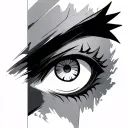 Sasuke Eye tattoo design idea