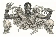 travis scott utopia tattoo design idea