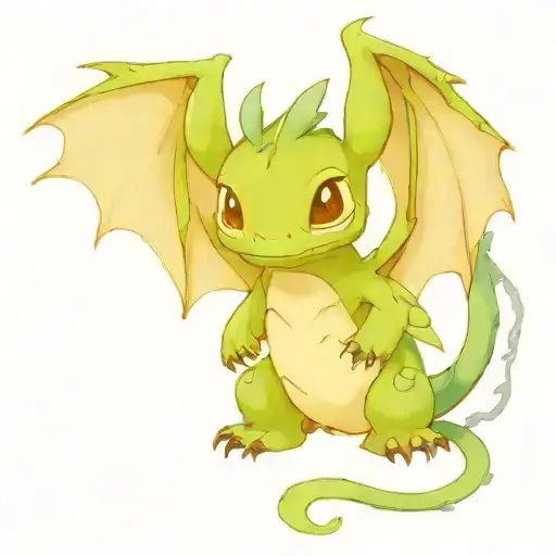 Stich and toothless dragon tattoo design idea
