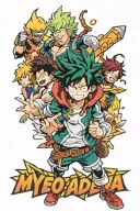my hero academia tattoo design idea