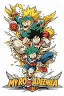 my hero academia tattoo design idea