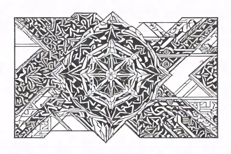 cover forarm band tattoo design idea