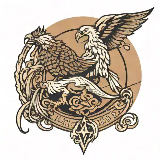 Elijah the prophet based design tattoo design idea