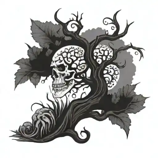 Poison Tree tattoo design idea