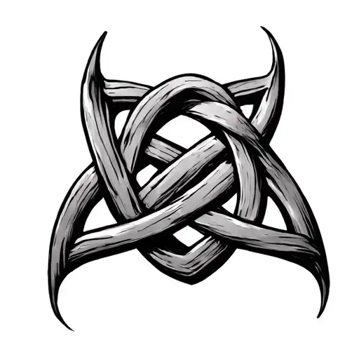 Witches Knot tattoo design idea