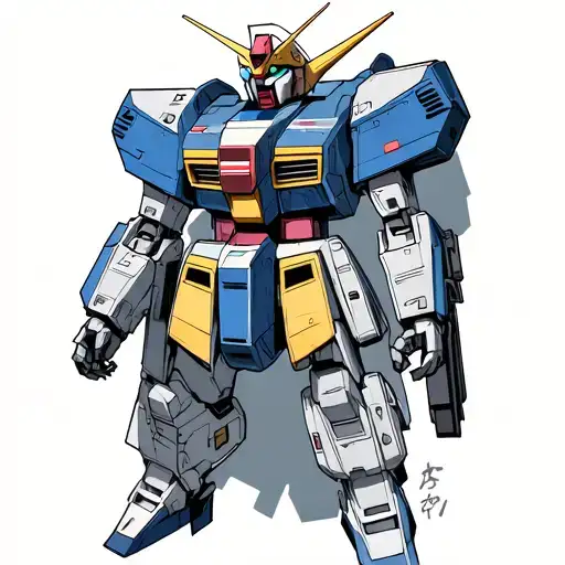 Gundam tattoo design idea