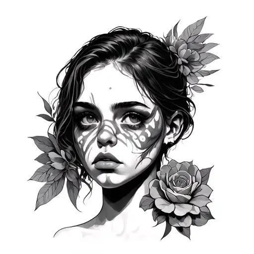 Anxiety Overthinkers tattoo design idea