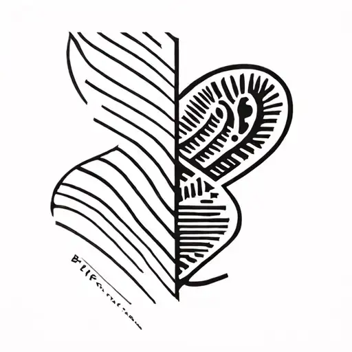 Bisexual tattoo design idea