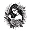 Dark Romance tattoo design idea