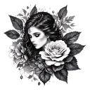 Dark Romance tattoo design idea