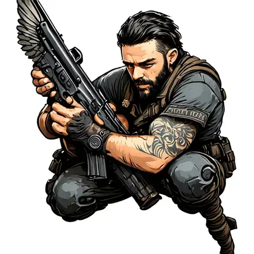 Brothers In Arms tattoo design idea