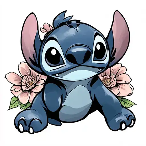 Lilo Stitch tattoo design idea