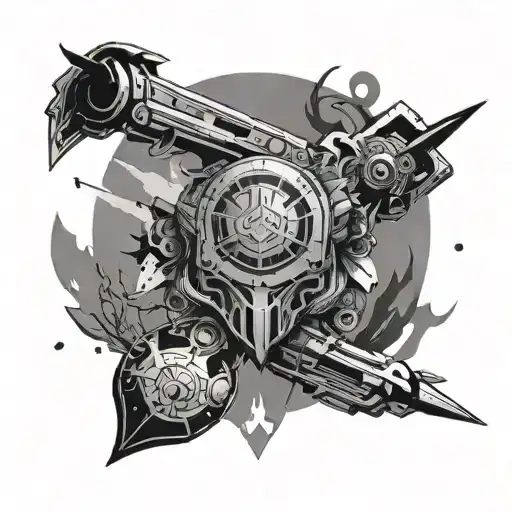 Destiny Game tattoo design idea