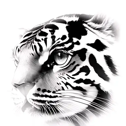 Tiger Eyes tattoo design idea
