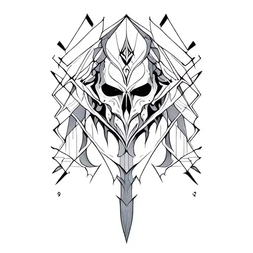 Artorius of the abyss dark souls tattoo design idea