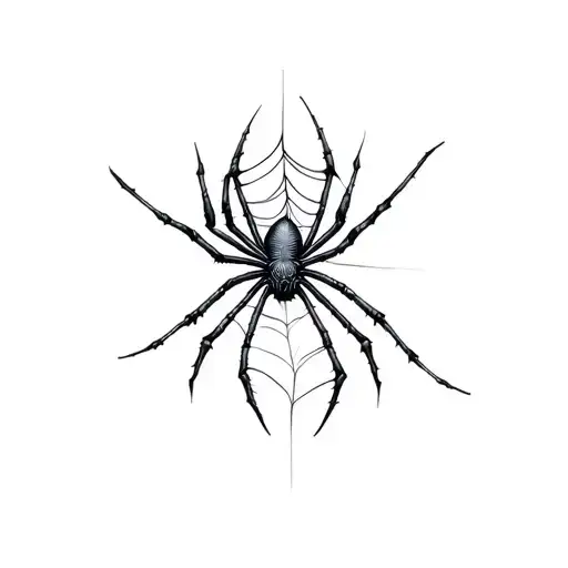 Filler Spider Webs tattoo design idea