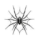 Filler Spider Webs tattoo design idea