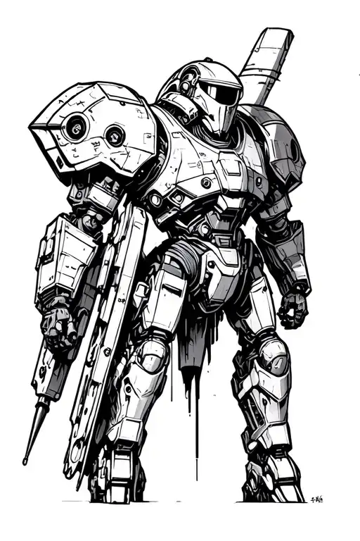 Warmhammer 40k line art style, blood angels faction. BUSY space ship, focus on mechanical style. tattoo design idea