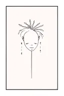 overthinker and social anxiety  tattoo design idea