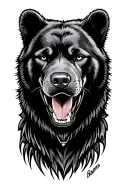 chicago bears tattoo design idea