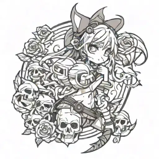 rags to riches  tattoo design idea