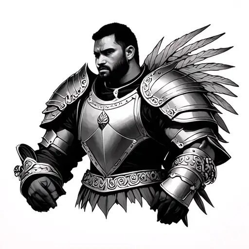 samoa armor tattoo tattoo design idea