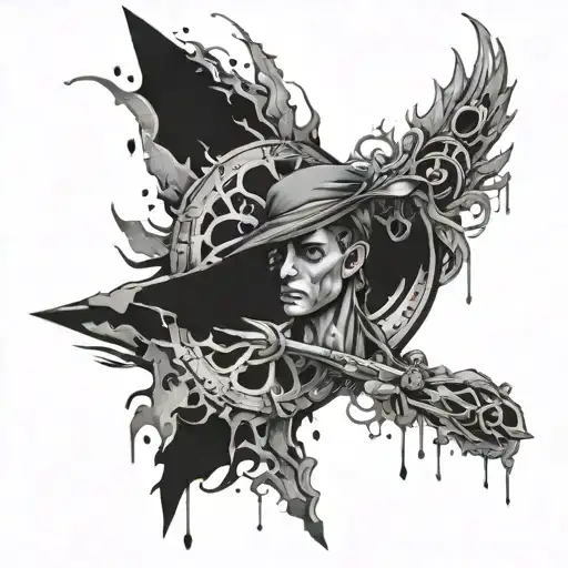 Solo Leveling tattoo design idea