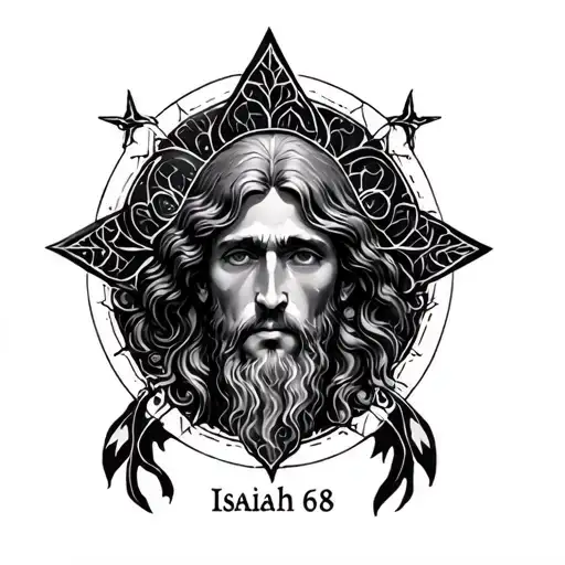 Isaiah 6 8 tattoo design idea