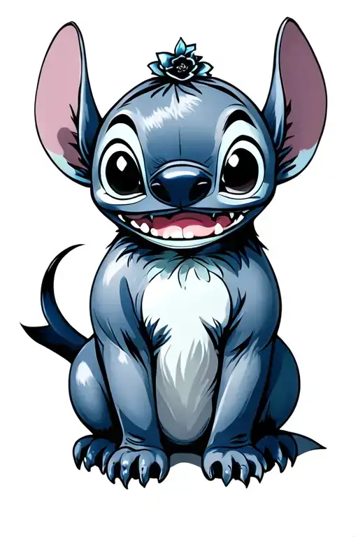 Stitch with always and forever my favorite tattoo design idea