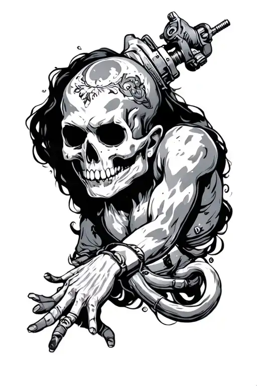 dont crack under pressure tattoo design idea