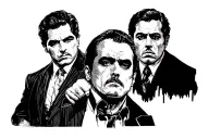 Goodfellas & scarface tattoo design idea