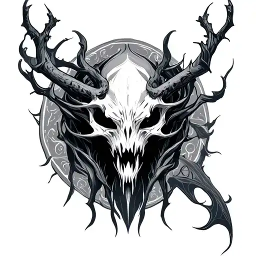 Phyrexian tattoo design idea