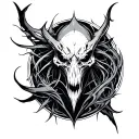 Phyrexian tattoo design idea