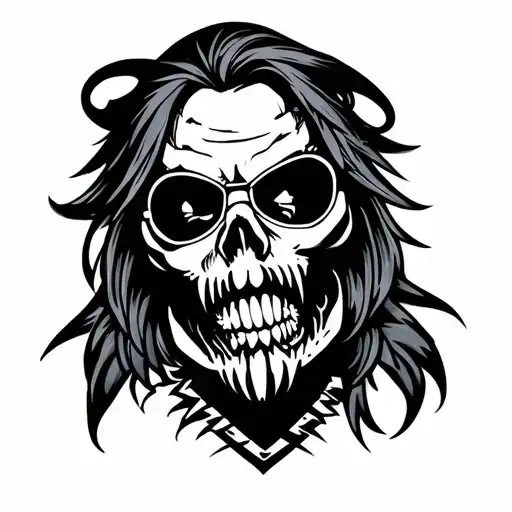 Hotline Miami tattoo design idea