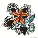 Polynesian tribal patterns tattoo design idea