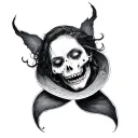 sleep paralysis tattoo design idea