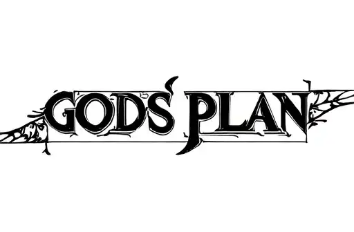 "Gods Plan" tattoo design idea