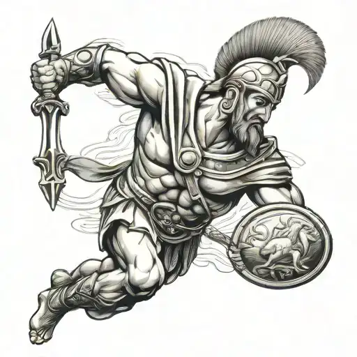 leonidas tattoo design idea