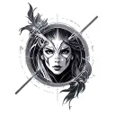 Fifth Element tattoo design idea