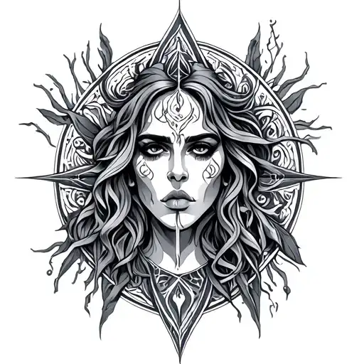 Pagan tattoo design idea